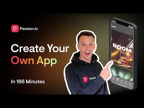 Create your own app tutorial video preview